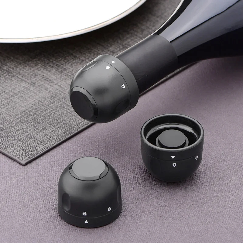 1-5 ชิ้น จุกปิดขวดไวน์แบบสุญญา - Wine Stopper Vacuum บทวิจารณ์และราคา