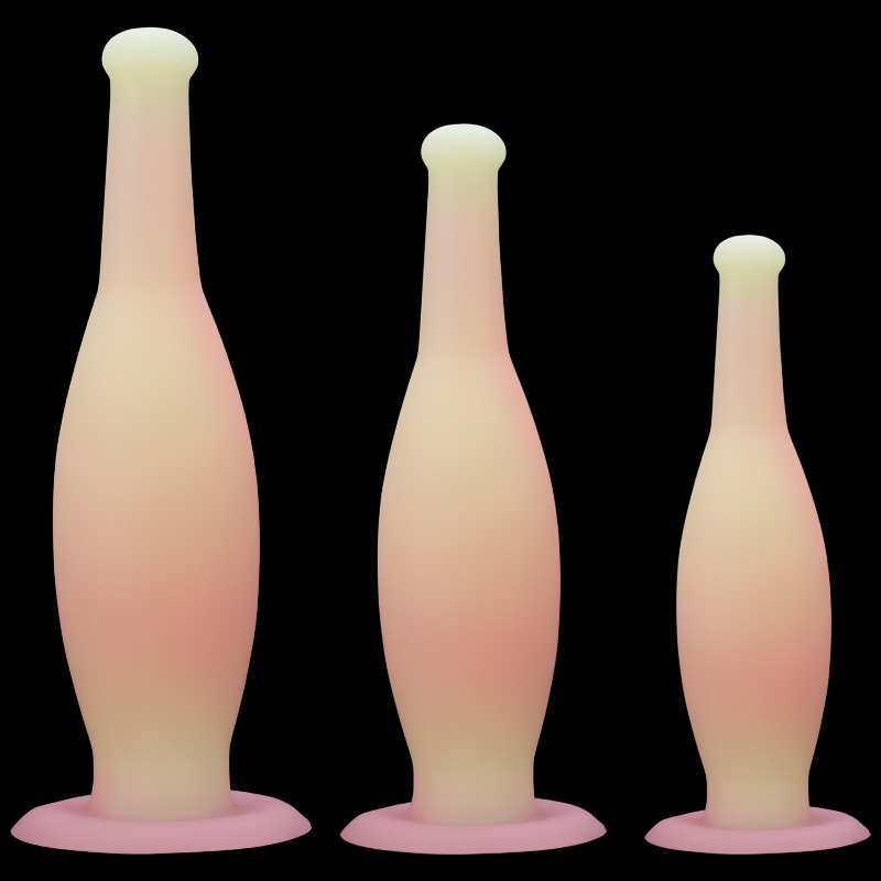 ปลั๊กก้น 3 ขนาด สีชมพู รูปทรงข - Wine Bottle Size บทวิจารณ์และราคา