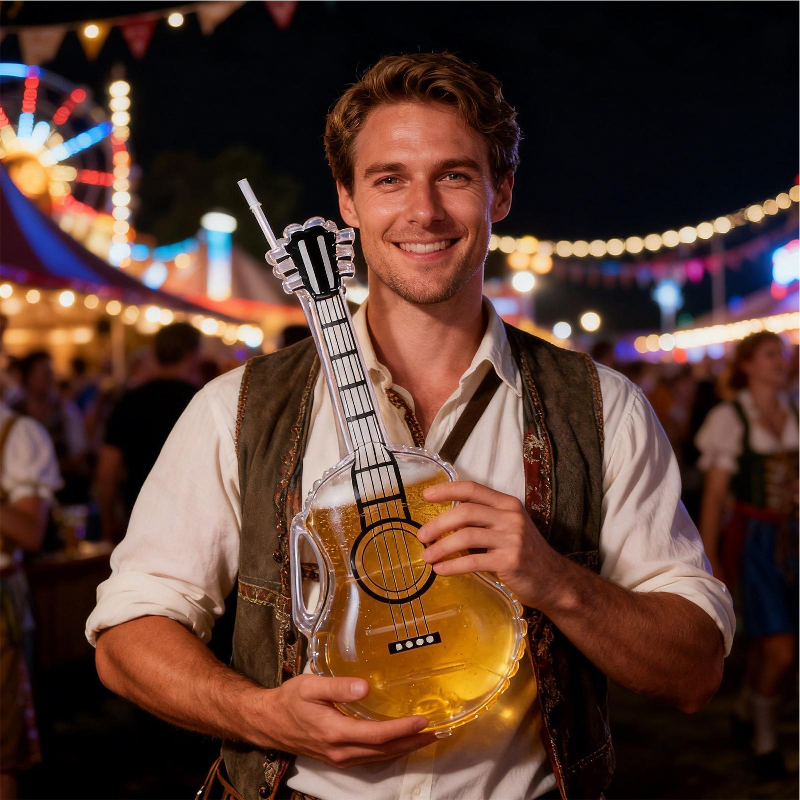 ขวดใส่ไวน์รูปกีตาร์ขนาด 2500 ม - Wine Beer & More บทวิจารณ์และราคา