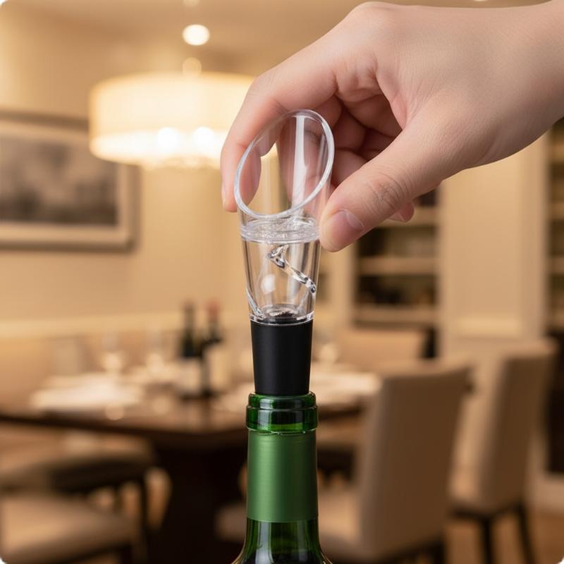ที่รินไวน์พร้อมจุกปิดสุญญากาศ  - Wine Stopper Vacuum บทวิจารณ์และราคา