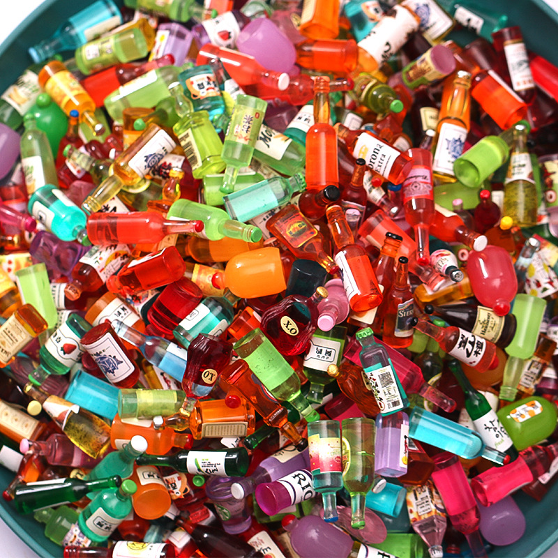 20Pcs Mini เรซิ่นจำลองขวดไวน์ส - Wine Mix With Beer บทวิจารณ์และราคา