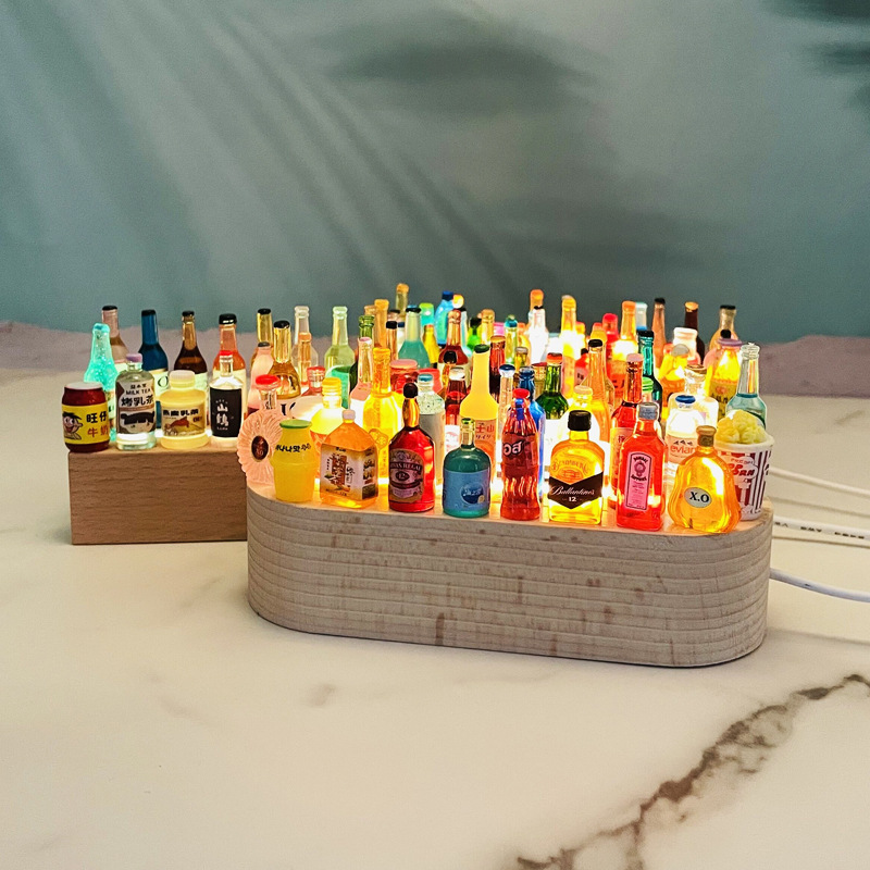 20Pcs Mini เรซิ่นจำลองขวดไวน์ส - Wine Mix With Beer บทวิจารณ์และราคา