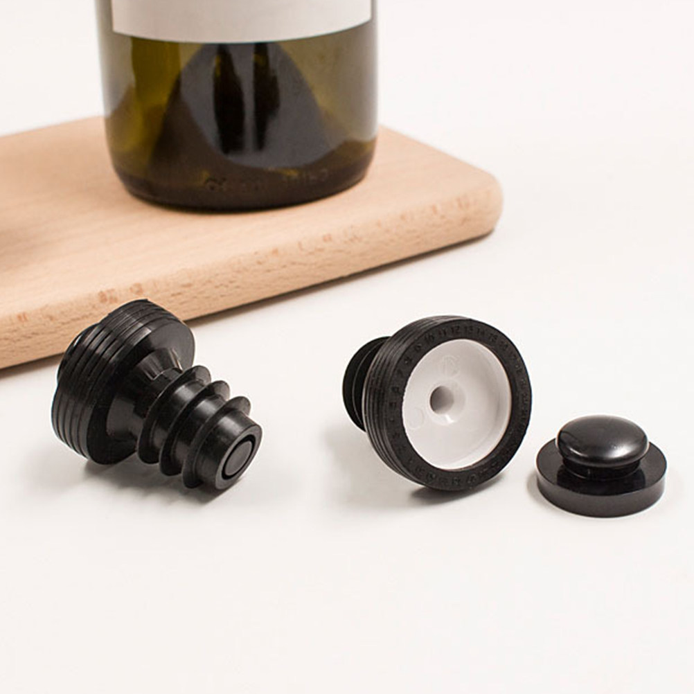 จุกปิดขวดไวน์ซิลิโคนเกรดพรีเมี - Wine Stopper Vacuum บทวิจารณ์และราคา