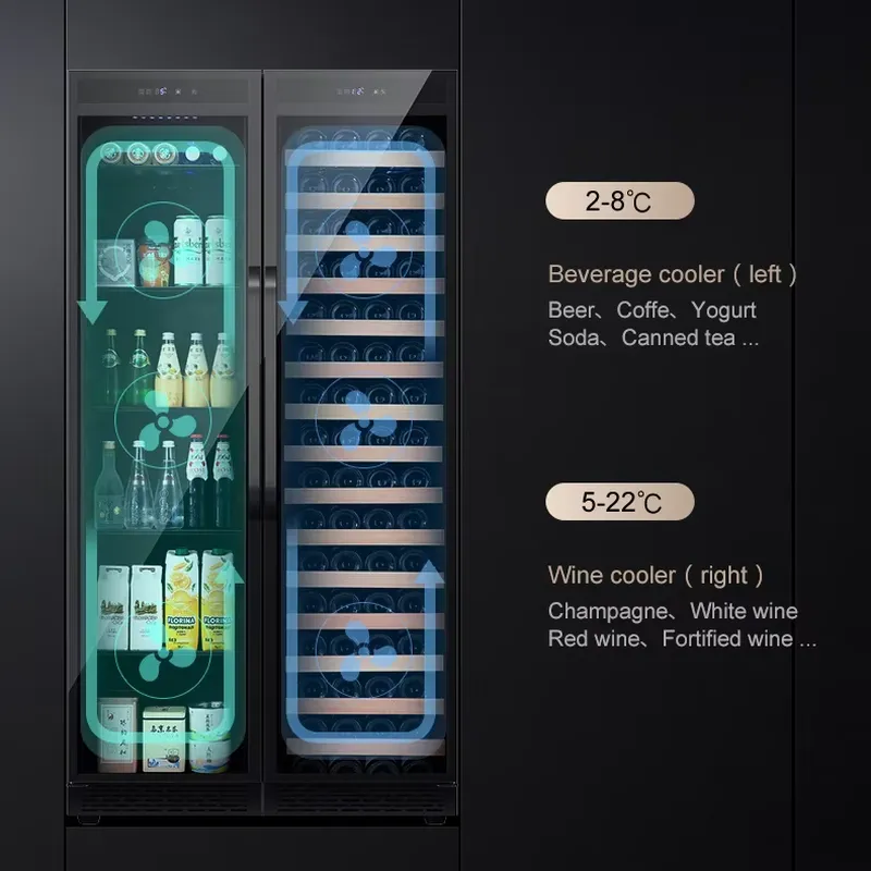 ตู้แช่เครื่องดื่มแบบฝังในตัว ต - Wine Mix With Beer บทวิจารณ์และราคา
