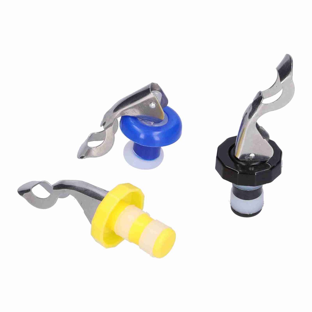 จุกปิดขวดไวน์ซิลิโคน 5 ชิ้น แบ - Wine Stopper Vacuum บทวิจารณ์และราคา