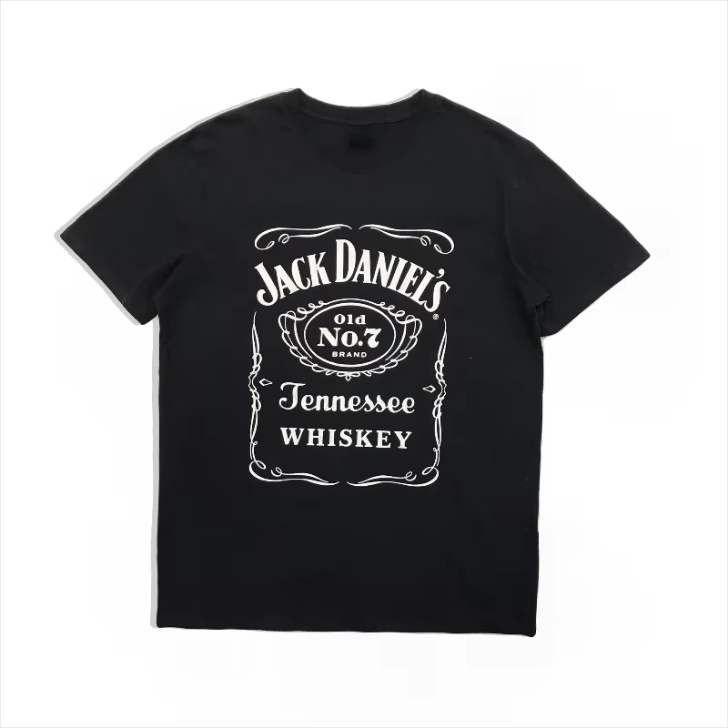 เสื้อยืดคอกลมพิมพ์ลายสำหรับผู้ - Wine Or Beer บทวิจารณ์และราคา